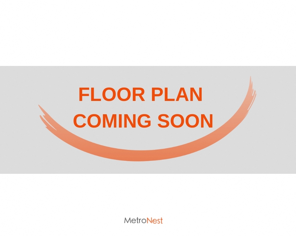 Floor plan for 2 beds, 1 bath